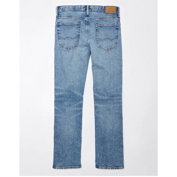 American Eagle Men’s AE Easy Flex Original Bootcut Jean Size 34x32 - Picture 3 of 9